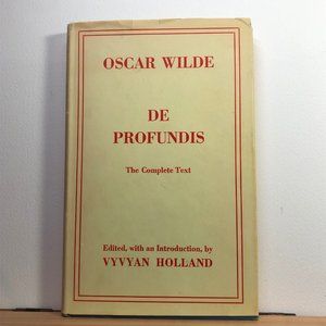RARE BOOK-De Profundis by Oscar Wilde